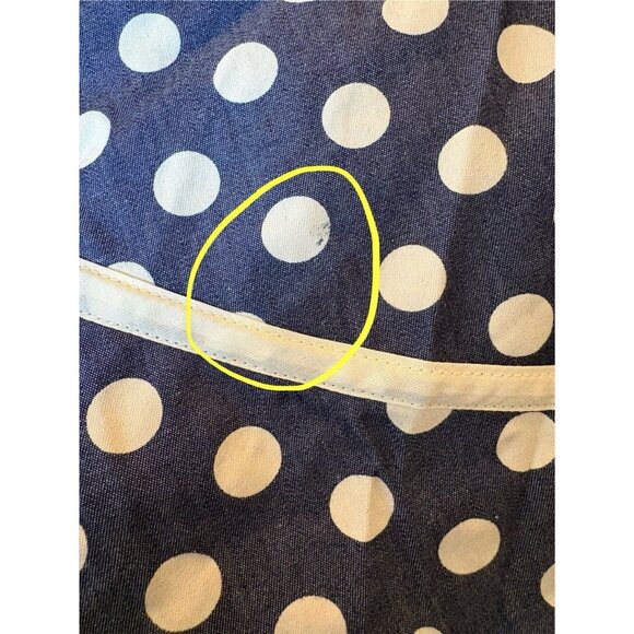 $229 Blue NWOT For Love And Lemons “Dolly” Dot Mini Dress Sz Small - Picture 16 of 16